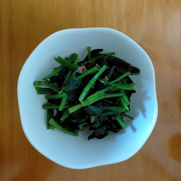 ほうれん草のかつお和え